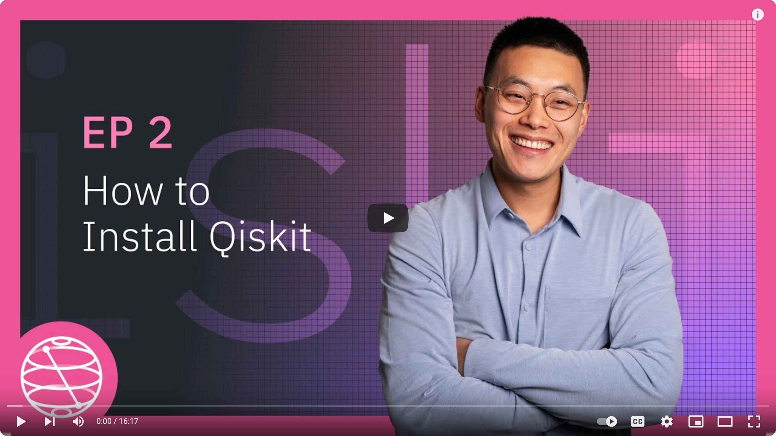 Video thumbnail: Dr. Derek Wang stands against a pink background.